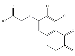 Ethacrylic acid structural formula