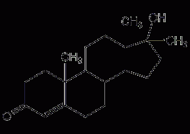 Methyltestosterone structural formula