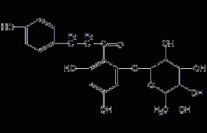 Phloridzin Structural Formula