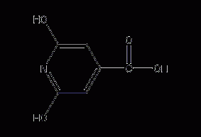 Citramic acid structural formula