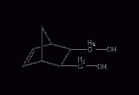 5-norbornene-2,3-dimethanol structural formula