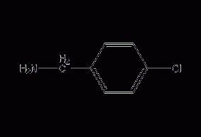 4-chlorobenzylamine structural formula