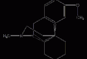 Dextromethorphan Structural Formula