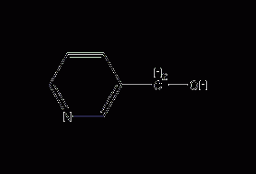 3-pyridylmethanol structural formula