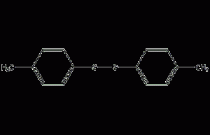 Structural formula of p-toluene disulfide