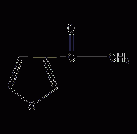 2-acetylthiophene structural formula