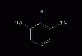 2,6-dimethylmercaptophenol structural formula