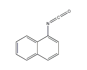 1-naphthalene isocyanate structural formula