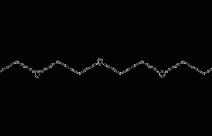 Triethylene glycol monobutyl ether structural formula