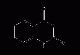 Isatoic anhydride structural formula