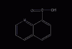 8-quinolinecarboxylic acid structural formula