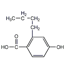 Butyl paraben structural formula