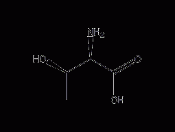 DL-allothreonine structural formula