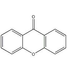 Xanthone structural formula