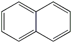 Naphthalene structural formula