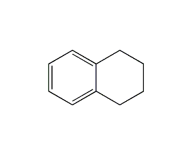 1,2,3,4-tetralin structural formula