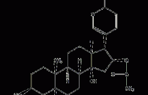 Structural formula of bufotal