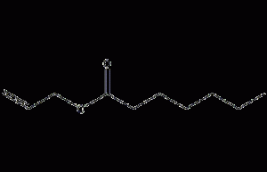 Allyl enanthate structural formula