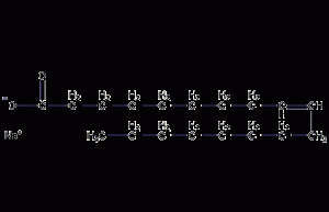 Sodium oleate structural formula