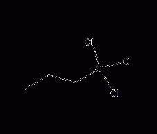 n-propyltrichlorosilane structural formula