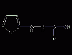 3-(2-furyl)-2-acrylic acid structural formula