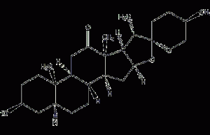 Haikejining structural formula