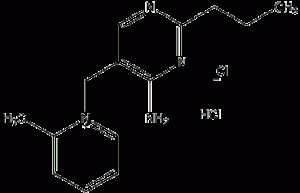 Aminopropylpyrimidine structural formula