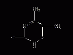 5-methylcytosine structural formula