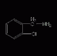 O-chlorobenzylamine structural formula