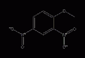 2,4-dinitroanisole structural formula