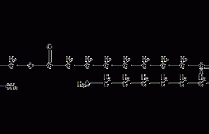 Butyl oleate structural formula