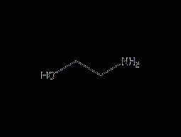 Ethanolamine structural formula