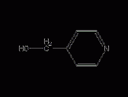 4-pyridylmethanol structural formula