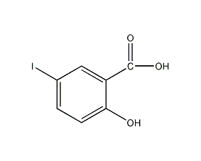 5-iodosalicylic acid structural formula