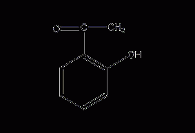 O-hydroxyacetophenone structural formula