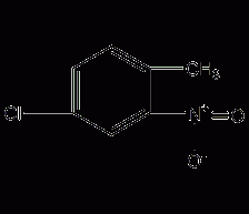 4-chloro-2-nitrotoluene structural formula