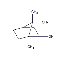 borneol structural formula