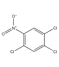 1,2,4-Trichloro-5-nitrobenzene structural formula