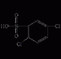 2,5-dichlorobenzenesulfonic acid structural formula