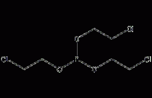 Tris(2-chloroethyl)phosphite structural formula