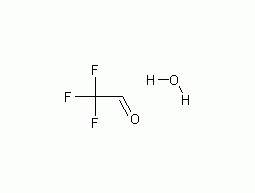 Trifluoroacetaldehyde structural formula