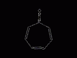 Cycloheptatrienone structural formula