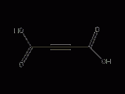 Butynedioic acid structural formula