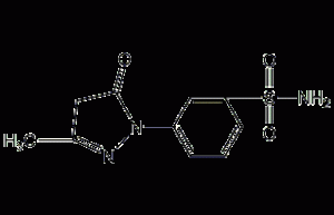 3-methyl-1-(3'-phenylaminosulfonate)-5-pyrazoline  Ketone structural formula