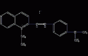 Quinaldine Red Structural Formula