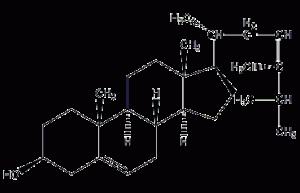 Brassic sterol structural formula