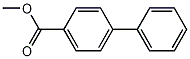 4-Biphenylcarboxylic acid methyl ester structural formula