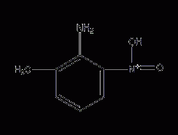 2-Methyl-6-nitroaniline structural formula