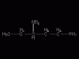 1,3-diaminopentane structural formula