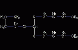 Structural formula of tri-n-butyl orthoformate